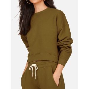 MATE Fleece Crop Sweatshirt